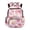 Watercolor Cherry Blossom Print with Gradient Effect, variant on Psesaysky Multi Pockets School Bag for Primary School Daily, 600D Polyester Soft Book Bag, Axolotl Hearts Print