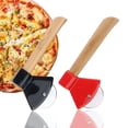thumbnail image 3 of TIMIFIS Décorations Intérieures, Couteau à Pizza Couteau à Rouleau pour Couper la Pizza Couteau à Rouleau pour Cuisson Décoration Maison, 3 of 3