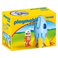 thumbnail image 1 of Playmobil : 1.2.3 / Astronaute avec Fusée 70186, 1 of 2