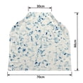 thumbnail image 2 of PKQWTM marble pattern Nursing Cover Baby Breastfeeding Infant Feeding Cover Baby Car Seat Cover, 2 of 2