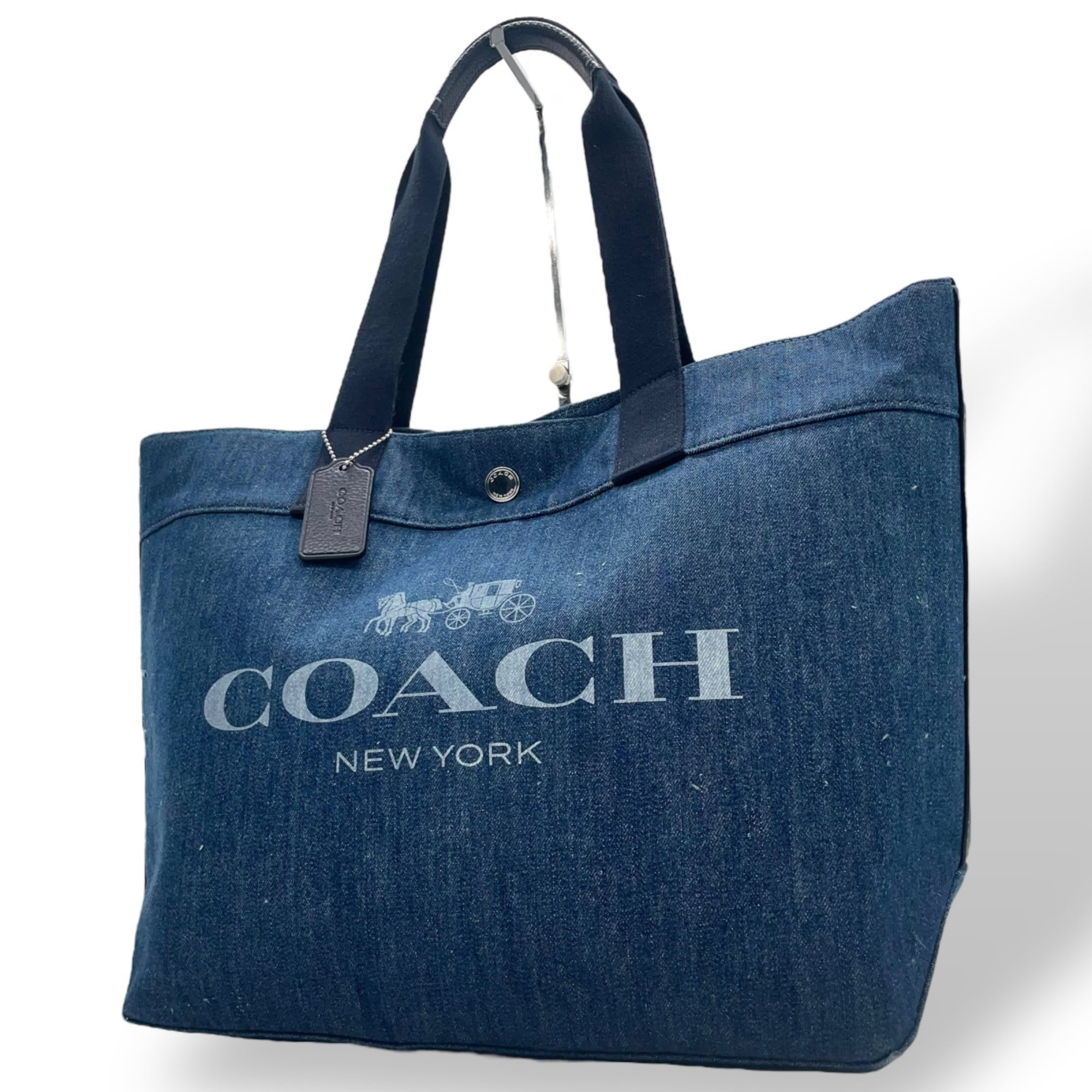 Coach Denim Handbag