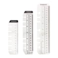 thumbnail image 3 of New Straight books Ruler Loose-leaf Today Rulers Frosted Transparent Mint Cute Kawaii White Polka Dot Rulers free shipping A5, 3 of 6