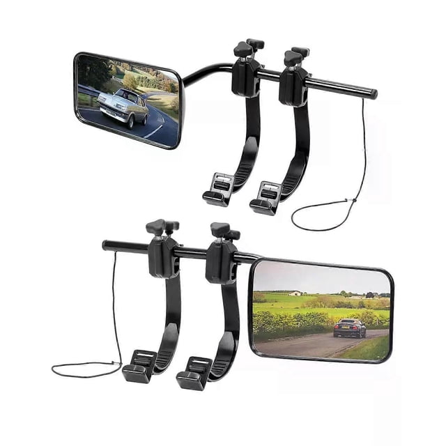 Convex Caravan Towing Mirrors Caravan Mirrors for Cars Universal Towing Mirror Caravan Towing with Clamps Safe Universal