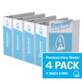 thumbnail image 1 of Davis Group, Easyview Premium, D Ring, Customizable, View Binder, 4 Pack, 4", 1 of 3