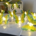 thumbnail image 1 of Butterfly LED Fairy String Lights Battery Wedding Christmas Decor Curtain Lights, 1 of 4