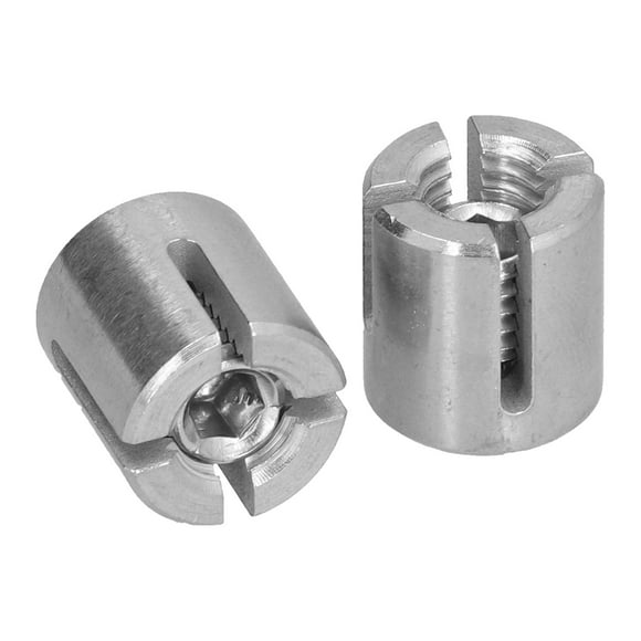 Cross Cable Clamps, High Tensile Strength Stainless Steel Rust Resistant Wire Rope Cross Clip For Cable Railings