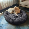 Sanmadrola Dog Bed for Medium Dogs, 30in Calming Dogs Bed & Cat Dog