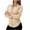 Khaki, variant on Women's Gingham Button Down Shirt Long Sleeve Plaid Blouse Slim Fit Casual Work Top Point Collar Office Wear Dress Shirt for Business and Daily Wear Autumn