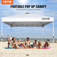 thumbnail image 3 of VEVOR Pop Up Canopy Gazebo Party Tent 10 x 10 ft with Portable Bag Camping - White White, 3 of 5