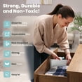 thumbnail image 3 of RAPTUROUS 8" Tall Drawer Dividers, 6 Pack, 13.35-22" Long, Expandable & Adjustable, Strong & Sturdy Non-Slip Dividers for Dresser, Kitchen, and Clothing (White), 3 of 7