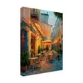 thumbnail image 3 of Trademark Fine Art Haixia Liu Cafe Van Gogh 2008 Arles France Canvas Wall Art - 18x24, 3 of 5