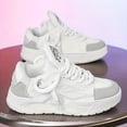 thumbnail image 6 of Men's New Fashion Korean Style Versatile Trendy Casual Sports Shoes Platform Sneakers for Men with Thick Platform Two-Tone Sole,, 6 of 9