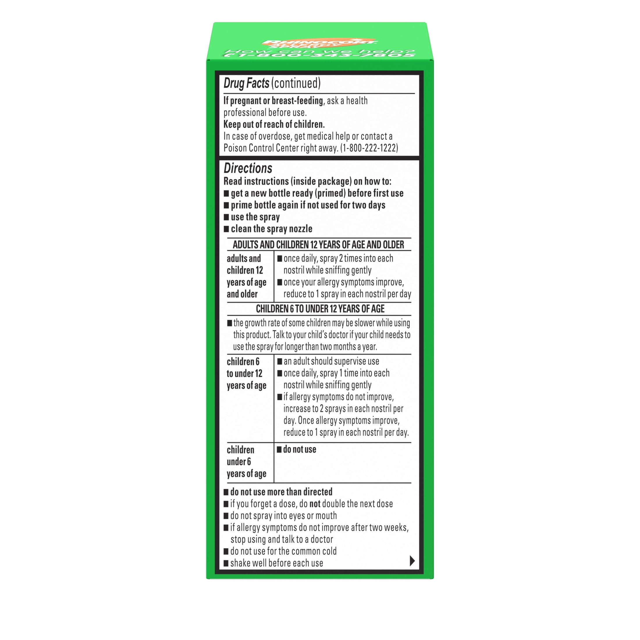 Rhinocort 24 Hour Allergy Relief Budesonide Nasal Spray, 120 Sprays