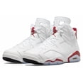 thumbnail image 3 of N I-K-E A i r-Jor-dan 6 White University Red CT8529-162 Men's Size, 3 of 6