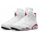 thumbnail image 3 of N I-K-E A i r-Jor-dan 6 White University Red CT8529-162 Men's Size, 3 of 6