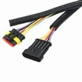 thumbnail image 6 of 100 FT 1/2" 13mm Split Wire Loom Polyethylene Tubing Marine Conduit LOT, 6 of 7