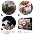 thumbnail image 3 of Designart "Lilies Elegant Peach White painting II" Floral Wall Art Print, 3 of 5