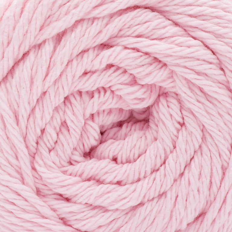 NEW PINK Cotton Cake, 3.53 Oz, Cotton Yarn, Pink Yarn for Crocheting and  Knitting, DK Yarns 