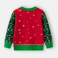 thumbnail image 4 of XEGLSBU Christmas Sweater for Boys 12-14 Dinosaur Boys Sweater Soft Knit Pullover Top Cozy Winter Wear for Kids Festive Holiday Outfit Dino Themed 3-Green Size 3-4 Years, 4 of 4