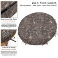 thumbnail image 4 of Replacement Papasan Cushion Cover 55 Inch - Waterproof, Tear-Resistant & Stylish - Fits Large Papasan Chair - Animal Skin Pattern, 4 of 7