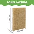 thumbnail image 2 of CHUANK 16 Pack Natural Kitchen Sponges  Compostable Cellulose and Coconut Walnut Scrubber Sponge  Eco Friendly  Non Scratch  Plant-Based Biodegradable Sisal Hemp Scrubber Pads for Cleanin, 2 of 8