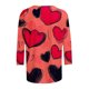 thumbnail image 5 of RKSTN Valentines 3/4 Sleeve Tops for Women Oversized Crewneck Valentine's Day Graphic Printed Short Sleeve T Shirt Womens Casual Round Neck Loose Comfy Loves Heart Print Three Quarter Sleeve Shirts, 5 of 6