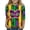 001_Green, variant on Girls Mardigras Shirt New Orleans Tops Toddler Kids 3/4 Sleeve Sequin Mask Outfits Tee