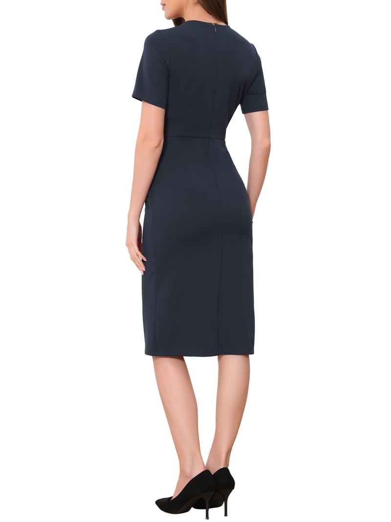 dress jeans for women Strapless Denim Dress with Slit
