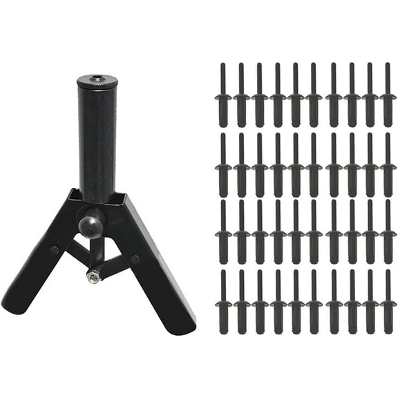 Handdo Plastic Rivet Set Fast Fixing Riveting Machine Riveting Hand Tools with 40 Rivets
