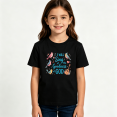 thumbnail image 2 of Girls Graphic Tees Sing Goodness Of God Kids T Shirt Christian Faith 100% Cotton Short Sleeve Soft Tops 4-13Y, 2 of 5