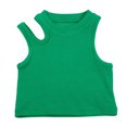 thumbnail image 2 of OGLCCG Girls Tank Tops Kids Athletic Dance Ribbed Knit Sleeveless Crop Tops for Teen Kids Summer Casual Slim Fit Basic Camisole 1-10 Years, 2 of 5