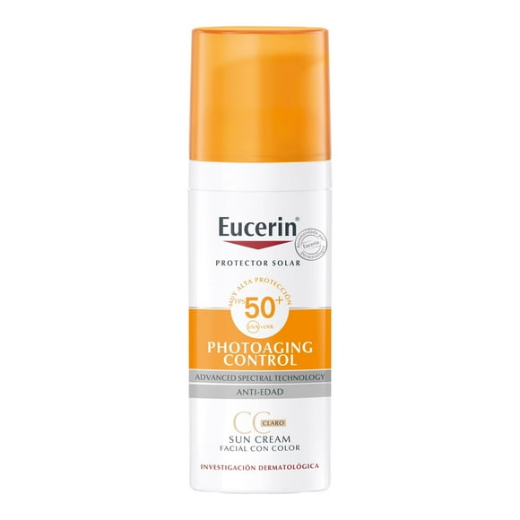 Eucerin Protector Solar Facial Fps 50+ Cc Cream Tono Medio Eucerin Photoaging Control Photoaging Control