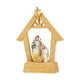 thumbnail image 2 of Escena de nacimiento de Jesús, estatua de Belén de Navidad, Base inferior estable, figura decorativa de resina para decoración del hogar, Belén, 2 of 8