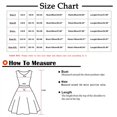 thumbnail image 4 of Jophufed Women Casual V-Neck Short Sleeve Bandage Pocket Stripe Printing Loose Tank Petite Sundresses Cute Dress, 4 of 4