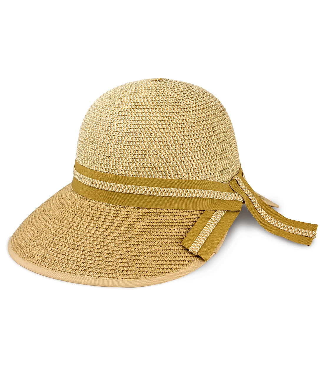 Magid Adult Women's Straw Panama Sun Hat