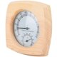 thumbnail image 1 of Sauna de madera higrotermógrafo termómetro higrómetro sala de sauna abeto dial de madera medidor de temperatura de humedad monitor interior Ormromra LKX-0726, 1 of 1