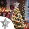 thumbnail image 4 of HOARBOEG Christmas Lights String Tree Top Snowflake Star Lights Projection Snowflake Spinning Gift Decoration Layout Clearance Sale, 4 of 8