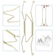 thumbnail image 5 of 12Pcs Stainless Steel Decorative Wire Holders, Plate Hangers with 12pack Wall Hooks, for Antique China, Antique Plates, and Arts (6/8/10in), 5 of 8
