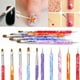thumbnail image 3 of 5 X Dotting Pensiones Uñas Falsas Pinceles para Pulir Pinceles para Herramientas de 2 Vías, 3 of 5