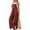 Wine Red, variant on Women'S Bib Overalls Casual Loose Fit Jumper Adjustable Strap Wide Leg Jumpsuits with Pockets Wine Red XL