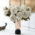 thumbnail image 6 of Fall Hydrangea Artificial Flowers, Fake Artificial Hydrangeas with Stems for Bouquet Table Centerpieces Halloween, Faux Hydrangea Flowers for Vase Home Indoor Outdoor Decoration(B,2), 6 of 7
