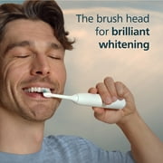 Philips Sonicare Genuine W Diamondclean Replacement Toothbrush Heads, 2 Brush Heads, White, HX6062/65