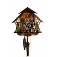 thumbnail image 1 of Cuckoo Clock Black Forest House with Movable Wood Chipper, 1 of 1