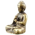 thumbnail image 2 of 2X Mini Estatua de Buda Estatua de Buda de Bronce Budismo Estatua de Buda Sakyamuni de Bronce de Cobre Puro, 2 of 9