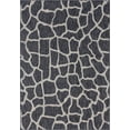 thumbnail image 3 of Unique Loom Outdoor Safari Collection Area Rug - Giraffe (8' x 11' 4" Rectangle Charcoal Gray/Gray), 3 of 7