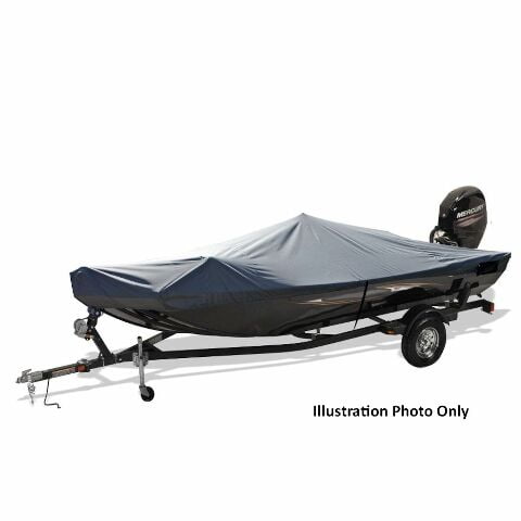 Tracker Boat Travel Cover 175373 | Super Guide V-16 SC Dowco Gray
