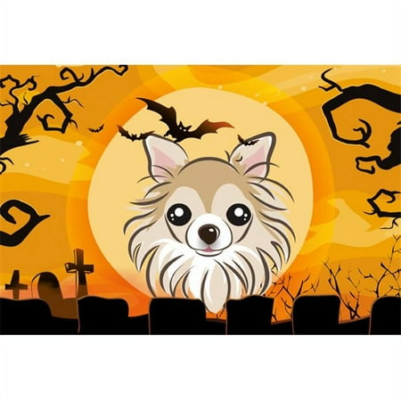 

Carolines Treasures BB1809PLMT Halloween Chihuahua Fabric Placemat