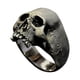 thumbnail image 2 of Anillos para mujer, regalos para mujer, 2 piezas, recuerdo de Halloween, calavera para mujer, hombre, compromiso, boda, accesorios de joyería, regalo, tornillo, tornillo, 2 of 5