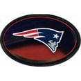 thumbnail image 1 of New England Patriots Décalcomanie Ovale Chromée, 1 of 1