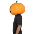 thumbnail image 3 of Plush Pumpkin Lamp Costume Pumpkin Mascot Head Mask Adult For Men Women, 3 of 3
